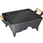 Rechaud Liso Ferro Fundido 1 Chama Santana 39x25x15 Cm