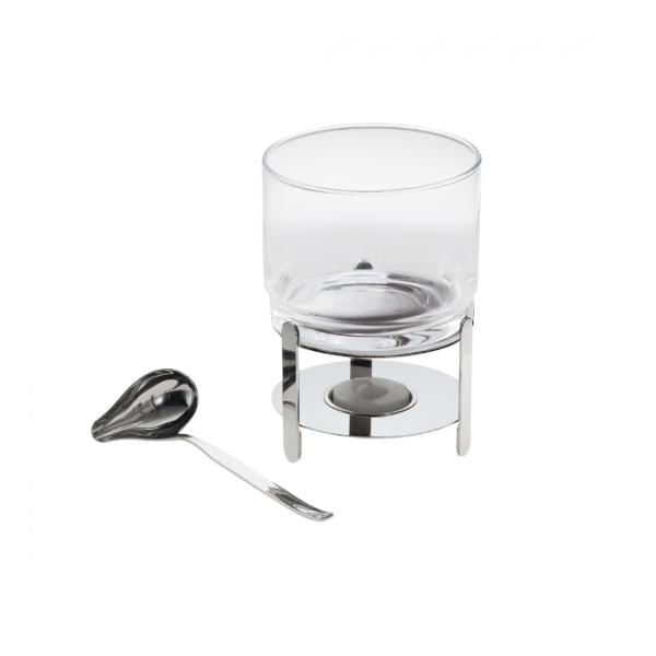 Rechaud Para Molho Com Concha Revestido Em Prata Riva Nanna