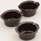 Rechaud Triplo Buffet Elétrico De Aço Inox Vermelho 220v