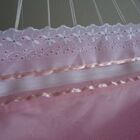 Rede Berço Rosa Para Bebês Até 1 Ano