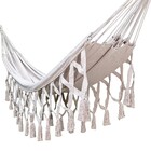 Rede de Descanso 3,8m Algodão Areia Santa Luzia