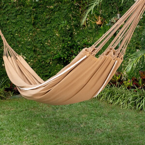 Rede de Descanso 3,8m Algodão Caramelo Santa Luzia