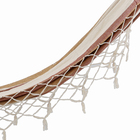 Rede de Descanso  Tecido Bege 145x380cm Santa Luzia