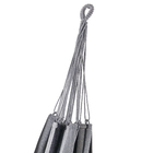 Rede de Descanso  Tecido Cinza 145x380cm Santa Luzia