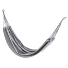 Rede de Descanso  Tecido Cinza 145x380cm Santa Luzia