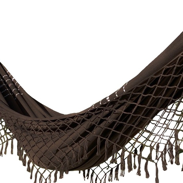 Rede De Descanso Casal Dormir Super Resistente Marrom