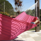 Rede De Descanso Kalma Decor Cereja