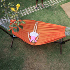 Rede De Descanso Kalma Decor Laranja