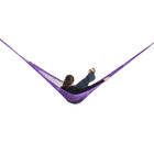 Rede De Dormir Camping Nylon Impermeavel Lilas