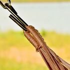 Rede De Dormir Camping Nylon Impermeavel Tarrafa Marrom