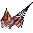 Rede De Dormir Casal Balanço De Algodão Reforçada 3,80m X 1,5