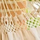 Rede De Dormir Casal Em Algodão Colorido