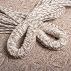 Rede De Dormir Casal Flor Do Sertão Caramelo Com Bege