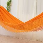 Rede De Dormir Casal Sol A Sol Laranja