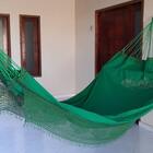 Rede De Dormir Descanso Verde Bandeira Antialergica Sol A Sol