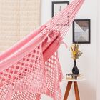 Rede De Dormir Ostra Especial Algodão Doce