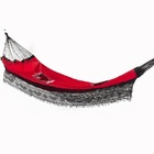 Rede De Dormir Sol A Sol Casal Bordado Flamengo