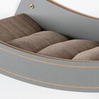 Rede De Parede Para Gatos Estofada Nick A 16cm X L 30cm X C 6