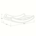 Rede De Parede Para Gatos Estofada Nick A 16cm X L 30cm X C 6