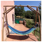 Rede Descanso Balanço Dormir Camping Praia Quintal Sacada Var