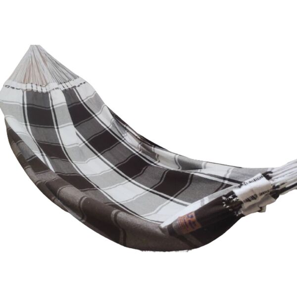 Rede Descanso Tamanho Família Super Tijubana Preto E Branco