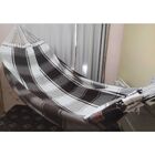 Rede Descanso Tamanho Família Super Tijubana Preto E Branco