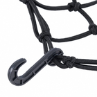 Rede Elástica com Ganchos com Gancho Plástico 350x350mm Preto