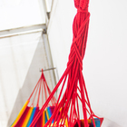 Rede Formosa Rainbow De Algodão Pride 2,30x1,65 - 3,80m