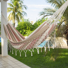 Rede Tecido Bege 200x380cm Santa Luiza