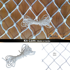 Rede Tela De Proteção Apartamento Janelas 1,20 X 1,50 Branca