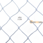 Rede Tela De Proteção Apartamento Janelas 1,30 X 1,60 Branca