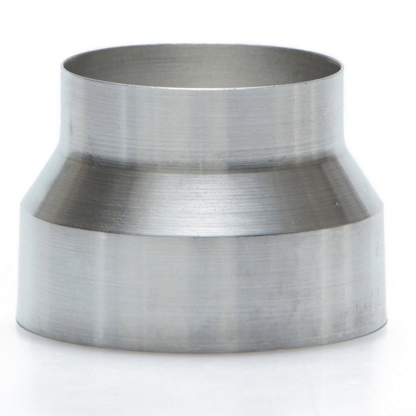 Redução Alumínio Aquecedor 130mmxduto 100mm