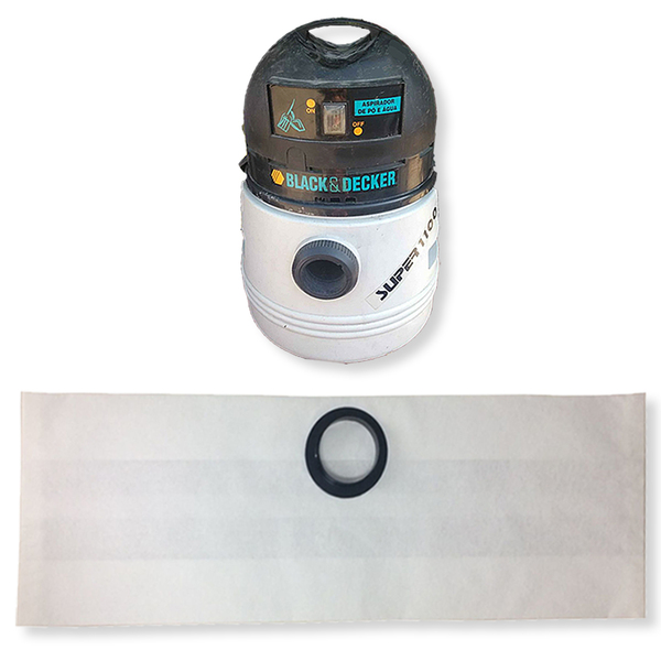 Refil Coletor Bag Cartucho Descartável Aspirador De Pó Black