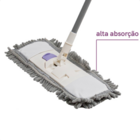 Refil De Chenille Para Mop Flat Cinza Simplo