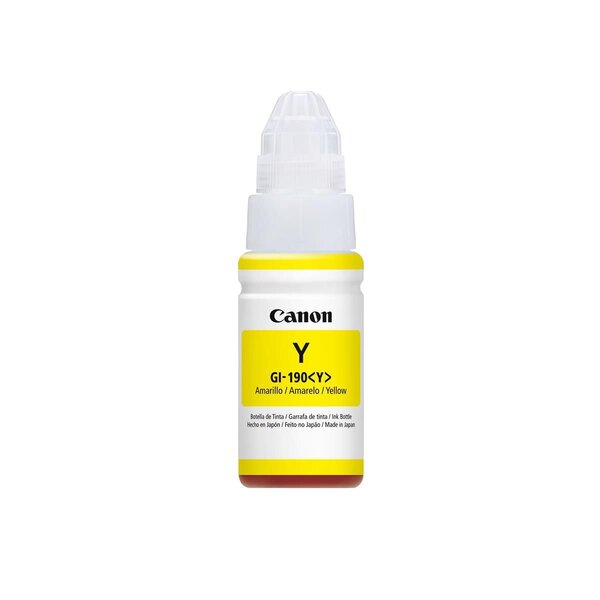 Refil De Tinta Canon Amarelo Para Impressora G1100/2100/3100/
