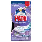 Refil Detergente Sanitário Pato Gel Adesivo Lavanda 38g