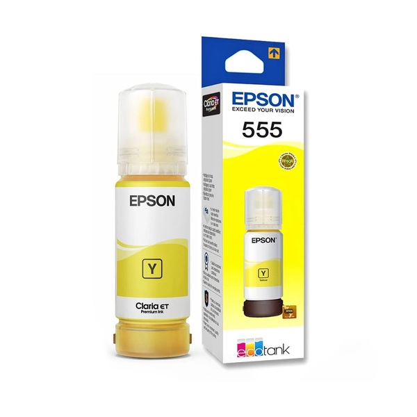Refil Epson 555 Amarelo (yellow) L8180 T555420-al Original T5