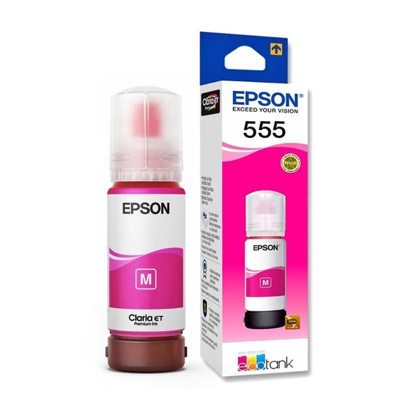 Refil Epson 555 Magenta T555 L8180 T555320 Original 70ml