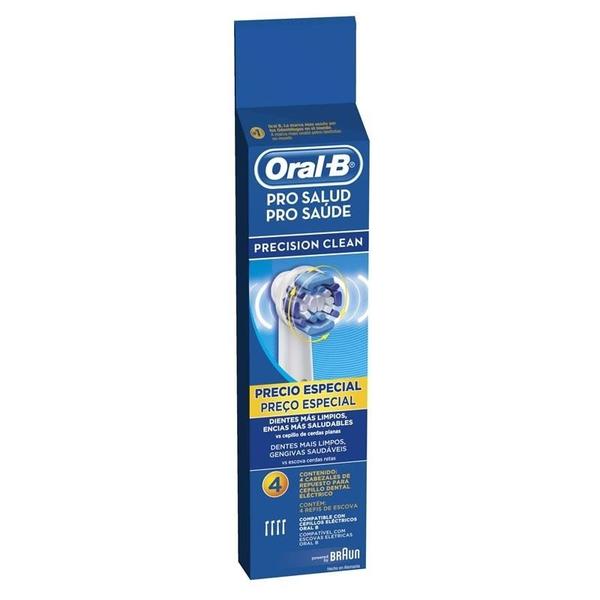 Refil Escova Elétrica Oral-b Precision Clean C/4 Unidades