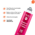 Refil Facile C6 com Redução de Flúor e Cloro Hidrofiltros