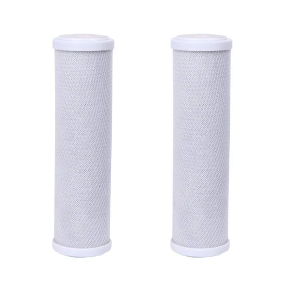 Refil Filtro Carvão Ativado 20 Polegadas X 2 1/2, 2 Peças Azul