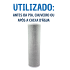 Refil Filtro Carvão Ativado Carbon Block 20 Big Blue Cloro Br