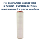 Refil Filtro Plissado Absoluto 0.22 Micras Bacteriológico Bra