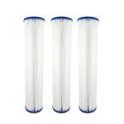 Refil Filtro Plissado Lavável 20 Polegadas X 2 1/2, 3 Peças B