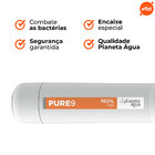 REFIL FILTRO PURE9 PET CARVÃO ATIVADO PLANETA ÁGUA