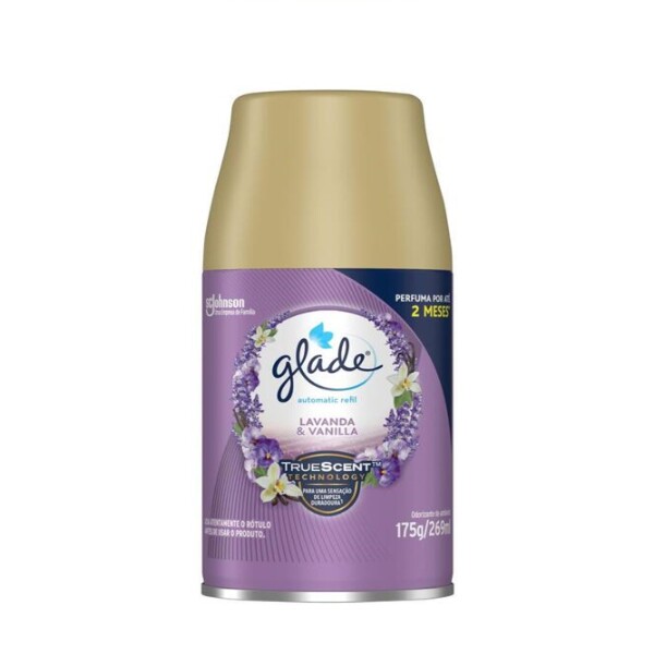 Refil Glade Automatic Aerossol 269ml Lavanda E Vanilla