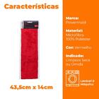 Refil Mop Multiuso Microfibra Flat Vermelho