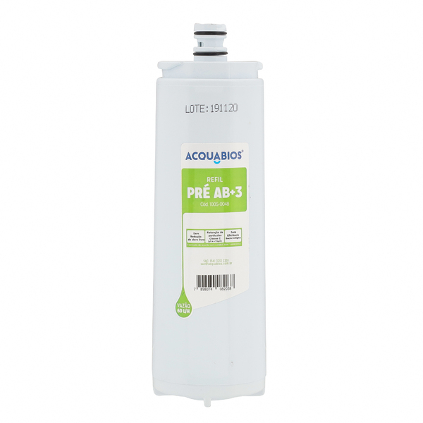 Refil para Purificador IBBL Pré AB+3 Acquabios