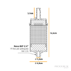 Refil Para Torneira Filtro Blindado