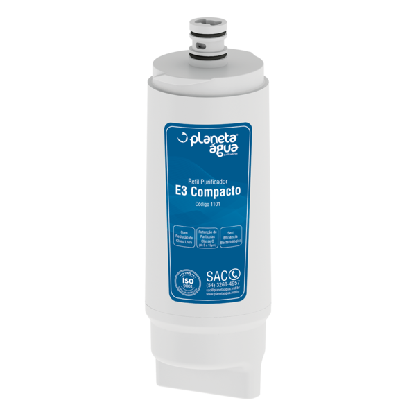 Refil Planeta Água E3 Compacto 1101a Para Purificador Ibbl